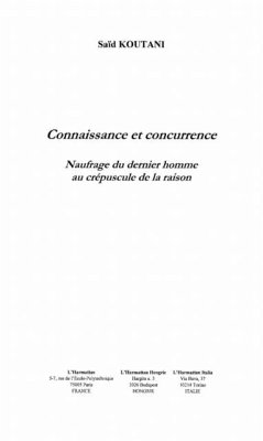 Connaissance et concurrence (eBook, PDF)