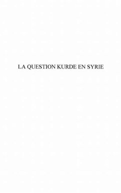 La question kurde en Syrie (eBook, PDF) - Seida Abdulbaset
