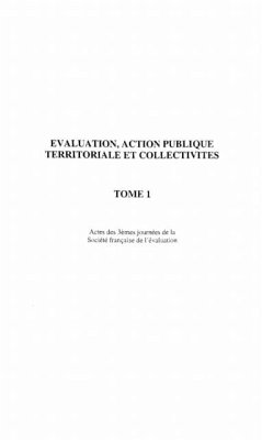 EVALUATION, ACTION PUBLIQUE TERRITORIALE ET COLLECTIVE (eBook, PDF)