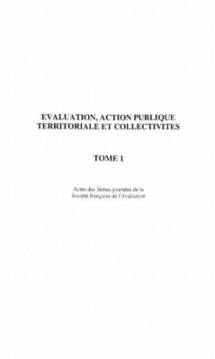 Cover EVALUATION, ACTION PUBLIQUE TERRITORIALE ET COLLECTIVE (eBook, PDF)