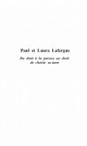 Paul et Laura Lafargue (eBook, PDF)