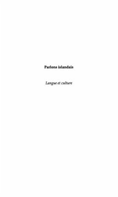PARLONS ISLANDAIS (eBook, PDF)