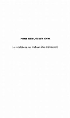 RESTER ENFANT, DEVENIR ADULTE (eBook, PDF)