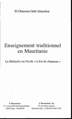Enseignement traditionnel en Mauritanie (eBook, PDF) Enseignement traditionnel en Mauritanie (eBook, PDF)