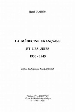 La medecine francaise et les juifs (eBook, PDF)