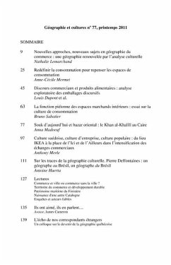 Commerce et culture, analyse geographique (eBook, ePUB)