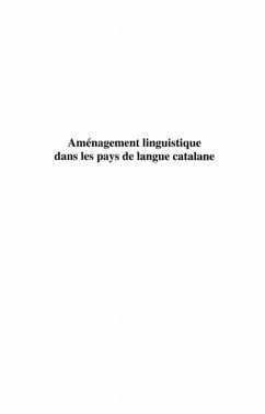 Cover Amenagement linguistique dans les pays langue catalane (eBook, PDF)