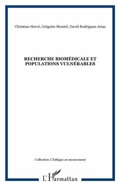 Recherche biomedicale et populations vul (eBook, PDF)