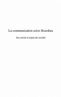 La communication selon Bourdieu (eBook, PDF)