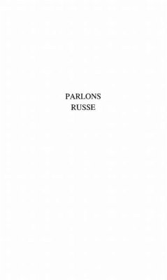 PARLONS RUSSE (eBook, PDF)