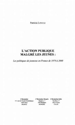 L'Action publique malgre les jeunes (eBook, PDF) - Loncle Patricia