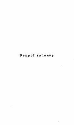 Cover BANGUI RACONTE (eBook, PDF)