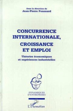 Cover CONCURRENCE INTERNATIONALE, CROISSANCE ET EMPLOI (eBook, PDF)