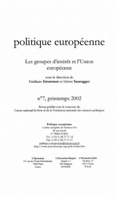 Politique europeenne no. 7 (eBook, PDF) - Collectif
