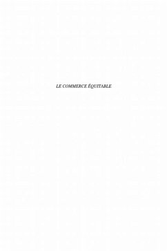 Cover Commerce equitable (eBook, PDF)