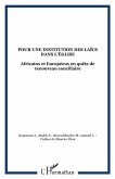POUR UNE INSTITUTION DES LAICSDANS L'EGLISE (eBook, PDF)