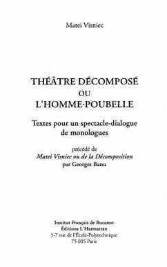 Le Theatre decompose ou L'homme-poubelle (eBook, PDF)