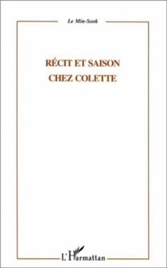 Cover RECIT ET SAISON CHEZ COLETTE (eBook, PDF)