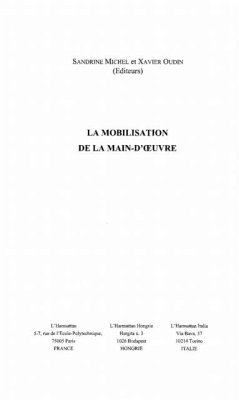 Mobilisation de la main-d'oeuvre (eBook, PDF)