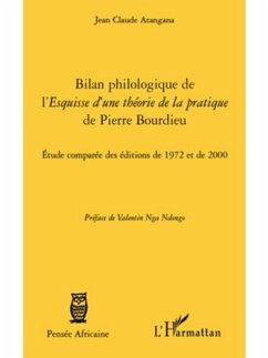 Bilan philologique de l'Esquisse d'une theorie de la pratique de Pierre Bourdieu (eBook, PDF)