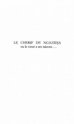 Cover Cherif de ngazidja le (eBook, PDF)