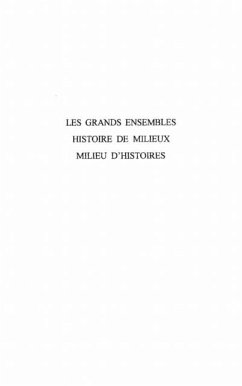 Cover LES GRANDS ENSEMBLES (eBook, PDF)