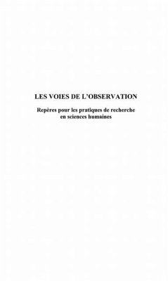 Les voies de l'observation (eBook, PDF)