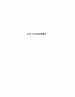Cover L'evangile Chaka (eBook, PDF)