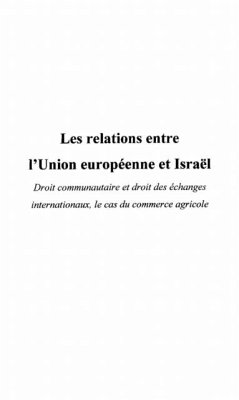 Cover Relations entre l'union europeenne et is (eBook, PDF)