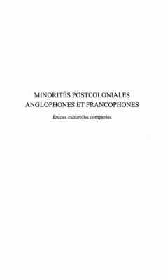 Minorites postcoloniales anglophones et (eBook, PDF)