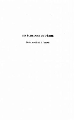 Les echelons de l'etre (eBook, PDF)