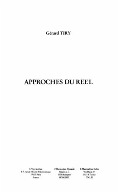 Approches du reel (eBook, PDF) - Tiry Gerard