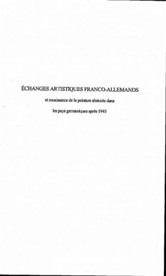 echanges artistiques franco-allemands (eBook, PDF)
