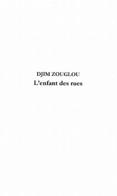 Cover Djim zouglou: l'enfant des rues (eBook, PDF)