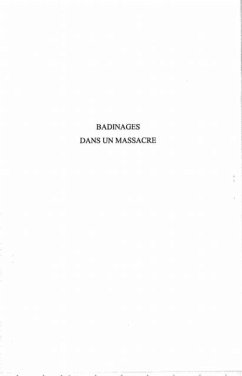 Cover Badinages dans un massacre (eBook, PDF)