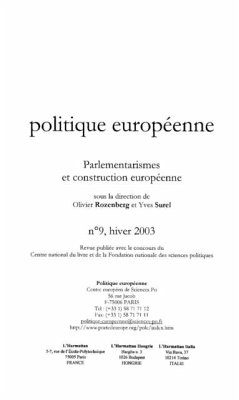 Cover Parlementarisme et construction europeenne (eBook, PDF)