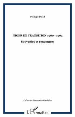 Cover Niger et transition 1960-1964 souvenirs et rencontres (eBook, PDF)