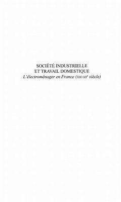Cover Societe industrielle et travail domestiq (eBook, PDF)