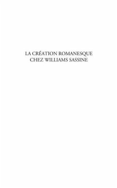 La creation romanesque chez Williams Sassine (eBook, PDF)