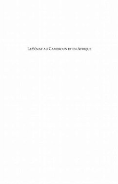 Le senat au cameroun et en afrique - vad (eBook, PDF)
