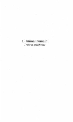 Animal humain l' (eBook, PDF)