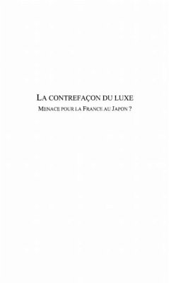 Contrefacon du luxe (eBook, PDF)