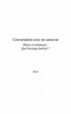 Conversation avec un samovar (eBook, PDF)