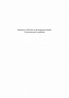 Cover Entreprises et ONG face au developpement durable : l'innovat (eBook, PDF)