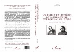 Les enjeux de l'histoire de laphilosophie en France au XIX (eBook, PDF)