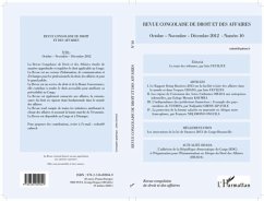 REVUE CONGOLAISE DE DROIT ET DS AFFAIRES - octobre - novembr (eBook, PDF)