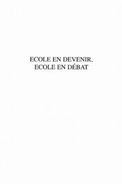 Cover ECOLE EN DEVENIR, ECOLE EN DEBAT (eBook, PDF)