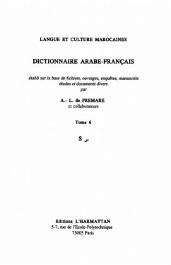 Dictionnaire Arabe-Francais (eBook, PDF)