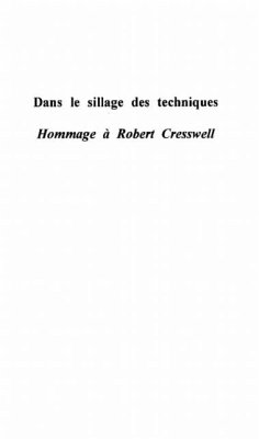 Dans le sillage des techniques (eBook, PDF)