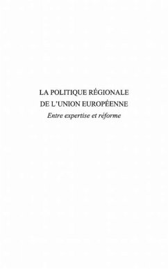 Politique regionale de l'unioneuropeenn (eBook, PDF)
